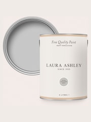 Laura Ashley Dark Sugared Grey Matt Emulsion 5LT Paint - Image 3 of 4