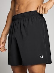 MyProtein Black 7 Inch Woven Training Shorts - Image 3 of 4