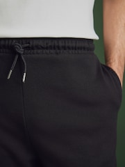 Black Smart Tapered Joggers - Image 4 of 8