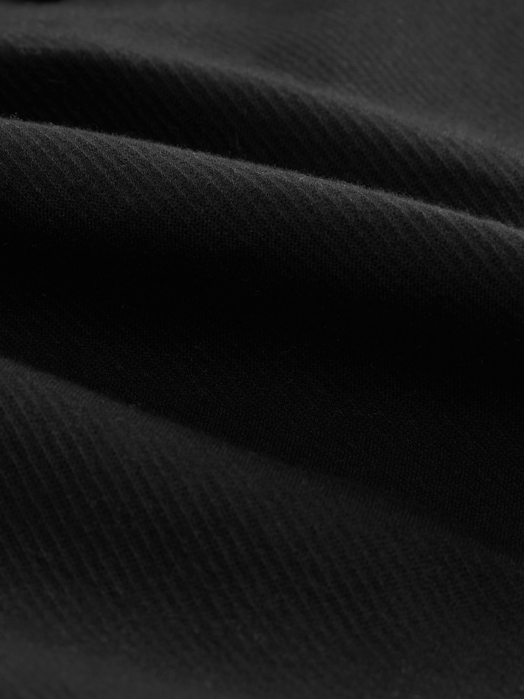 Black Smart Tapered Joggers - Image 8 of 8