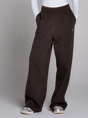 MyProtein Brown Basics Straight Leg Joggers - Image 1 of 4
