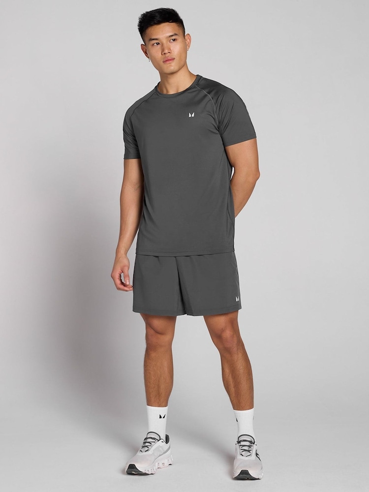 MyProtein Grey Training Short Sleeve T-Shirt - Image 1 of 4 MyProtein Grey Training Short Sleeve T-Shirt - Image 1 of 4