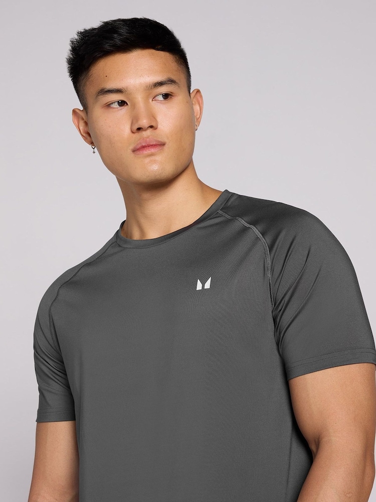 MyProtein Grey Training Short Sleeve T-Shirt - Image 4 of 4 MyProtein Grey Training Short Sleeve T-Shirt - Image 4 of 4