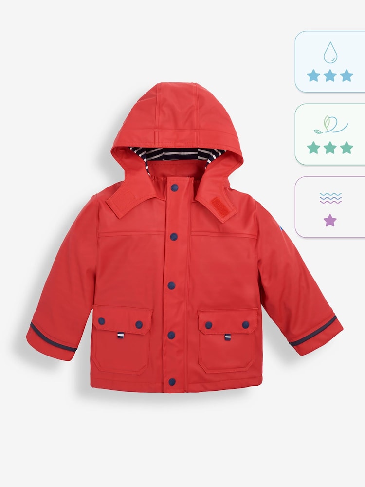 JoJo Maman Bébé Chaqueta impermeable de pescador - Imagen 2 de 7