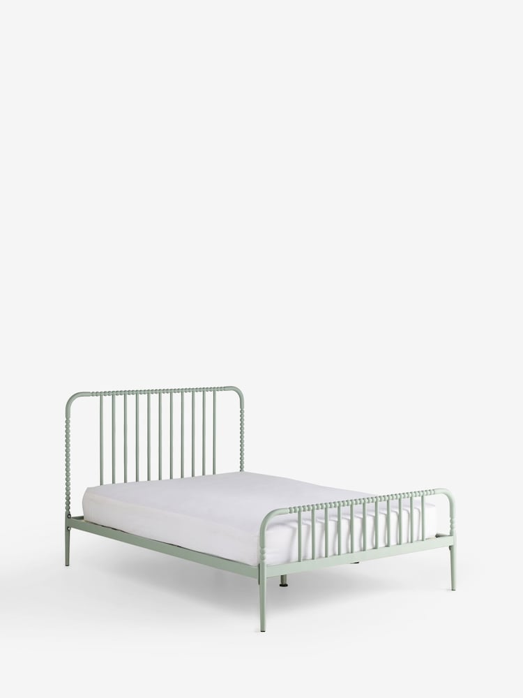Green Piper Bobbin Metal Bed Frame - Image 6 of 6 Green Piper Bobbin Metal Bed Frame - Image 6 of 6