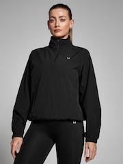 MyProtein Black Velocity Windbreaker - Image 1 of 3