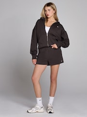 MyProtein Brown Basics Zip Through Hoodie - Image 3 of 4