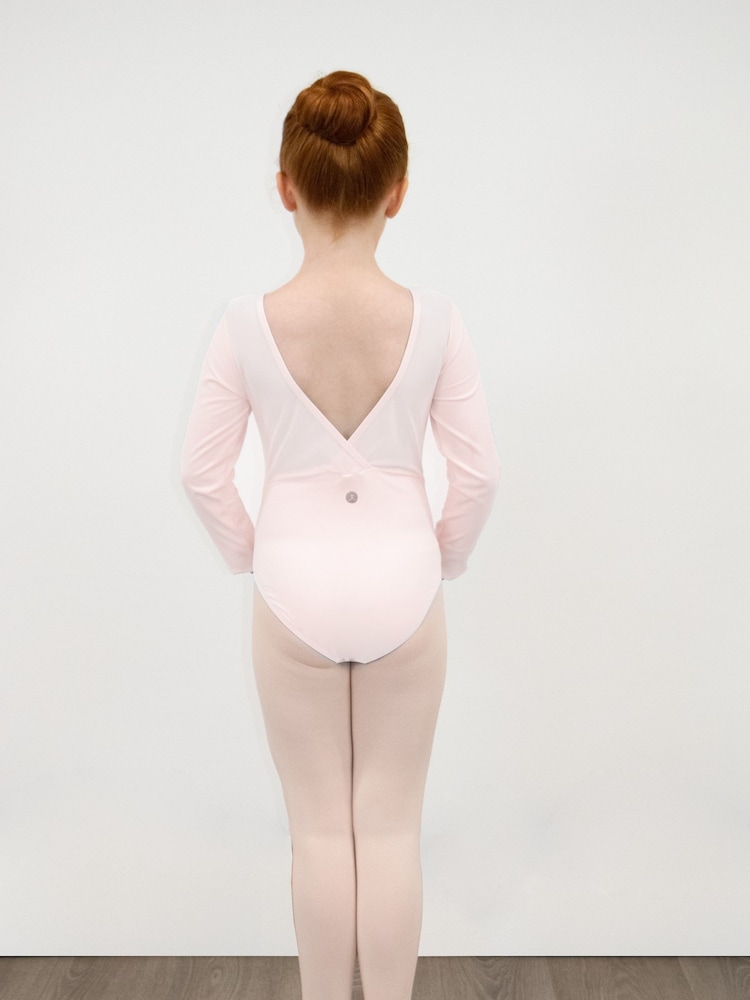 Różowy - Danskin Arabesque Ballet Long Sleeve Leotard - Image 2 of 5