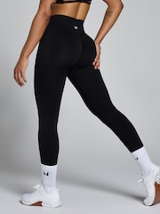 MyProtein Black Lift Seamless Scrunch Leggings - Image 2 of 4