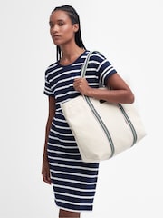 Barbour® Cream Madison Beach Tote Bag - Image 1 of 6