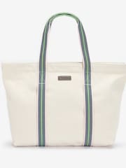 Barbour® Cream Madison Beach Tote Bag - Image 2 of 6