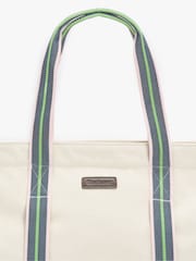 Barbour® Cream Madison Beach Tote Bag - Image 4 of 6