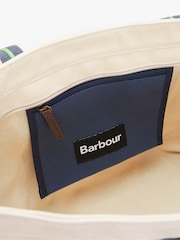 Barbour® Cream Madison Beach Tote Bag - Image 6 of 6