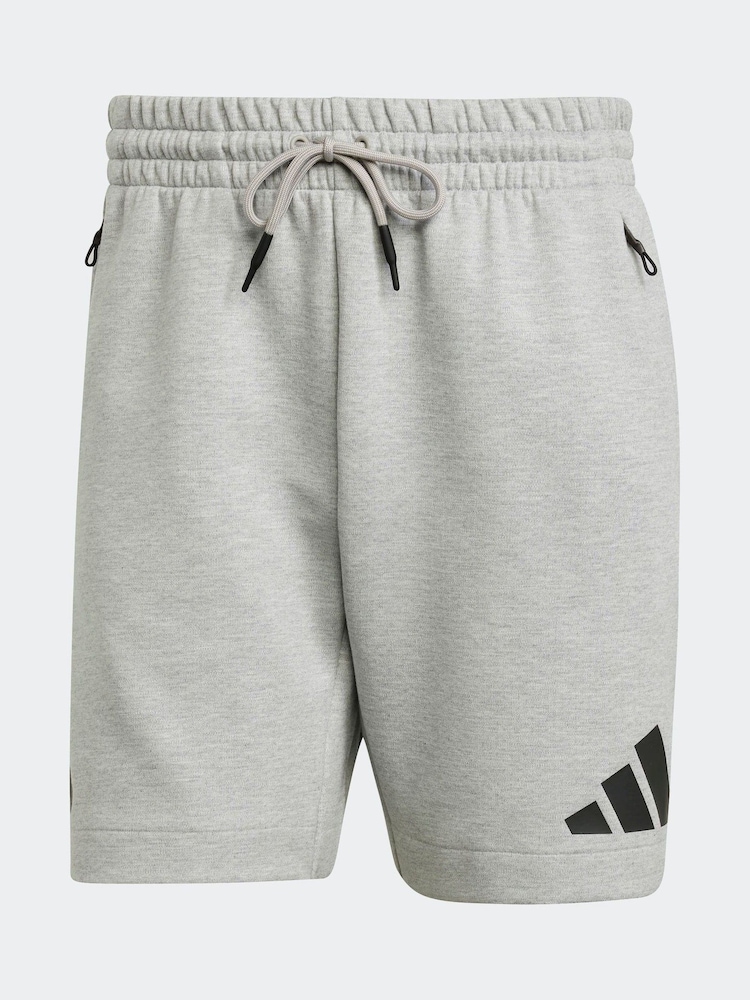 adidas Grey New Z.N.E. Shorts - Image 7 of 7 adidas Grey New Z.N.E. Shorts - Image 7 of 7