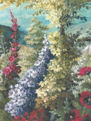 Woodchip & Magnolia Green Nirvana Border Wallpaper - Image 4 of 4