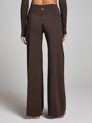 MyProtein Brown Tempo Wide Leg Leggings - Image 2 of 4
