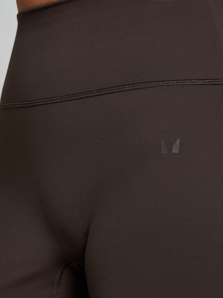 MyProtein Brown Tempo Wide Leg Leggings - Image 4 of 4