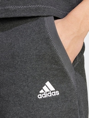 adidas Black Seasonal Essentials Melange Shorts - Image 4 of 6