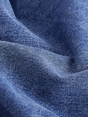 Dark Blue Fishtail Denim 100% Cotton Skirt - Image 6 of 6