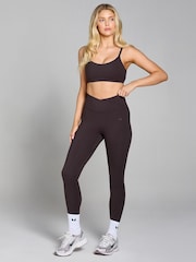 MyProtein Brown Tempo Sports Bra - Image 3 of 4