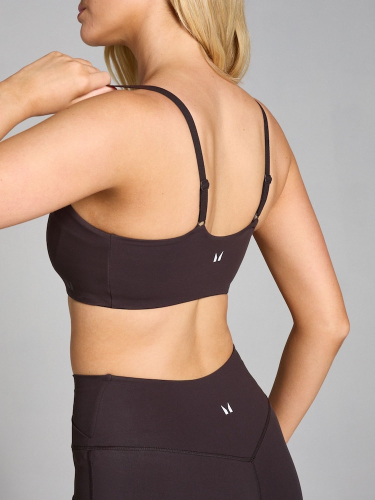 MyProtein Brown Tempo Sports Bra - Image 4 of 4 MyProtein Brown Tempo Sports Bra - Image 4 of 4