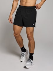 MyProtein Black 5 Inch Woven Training Shorts - Image 1 of 4