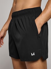 MyProtein Black 5 Inch Woven Training Shorts - Image 4 of 4