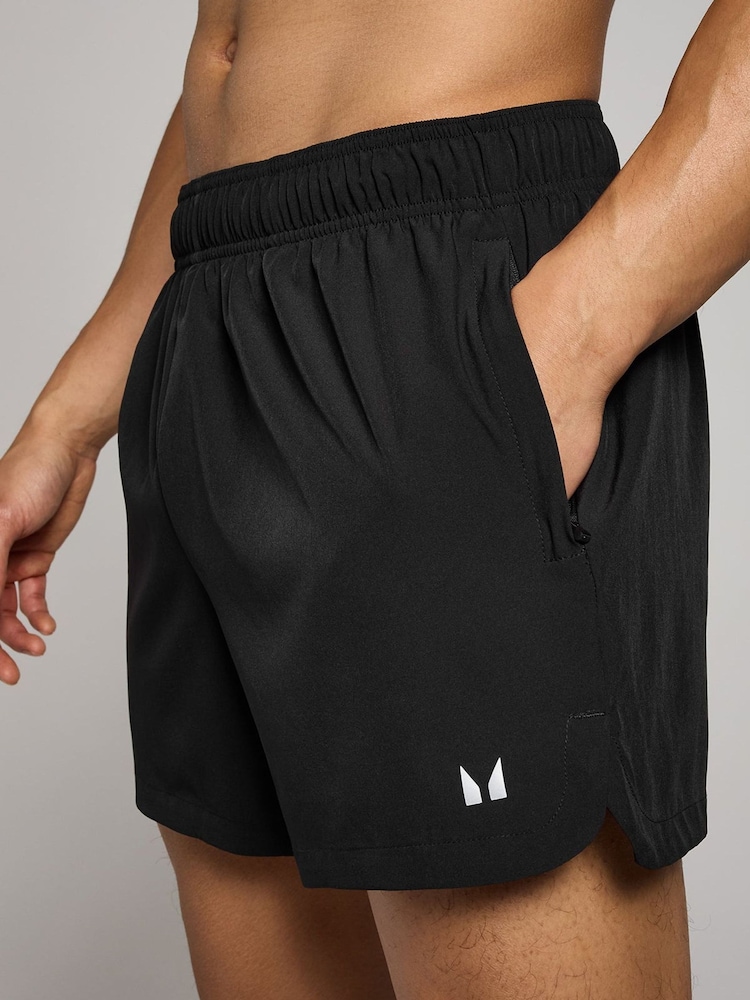 MyProtein Black 5 Inch Woven Training Shorts - Image 4 of 4 MyProtein Black 5 Inch Woven Training Shorts - Image 4 of 4