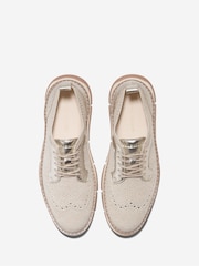 Cole Haan Metallic Zerogrand Rella Stitchlite Oxfords Shoes - Image 4 of 6