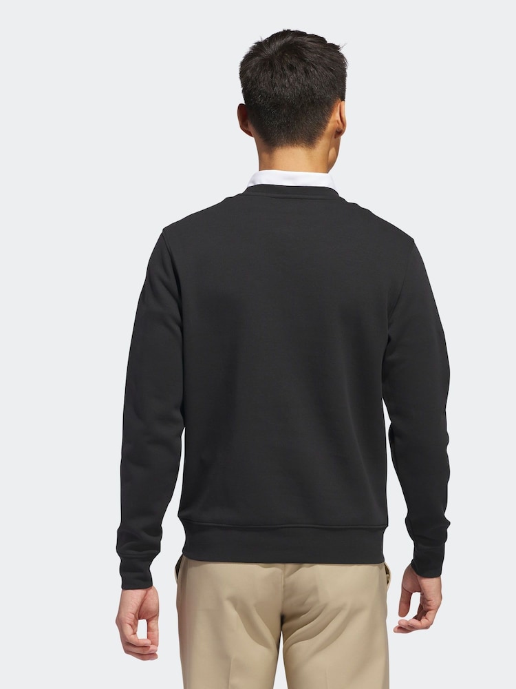 adidas Golf Pebble Crew Neck Sweatshirt - Image 2 of 7