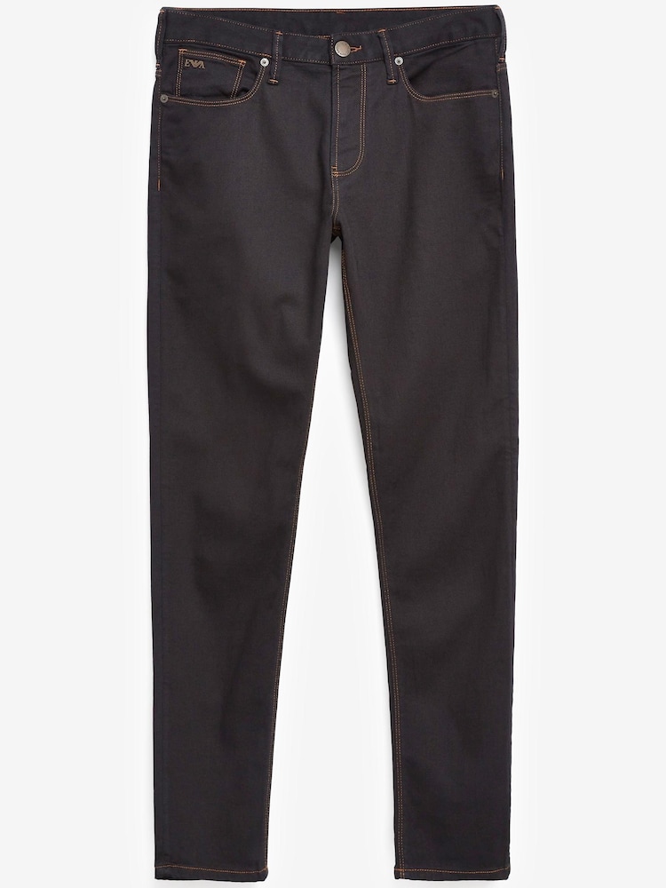 Emporio Armani Mens J06 Slim Fit Jeans - Image 4 of 4