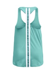 Under Armour Blue/White Knockout Tank - Image 2 of 2