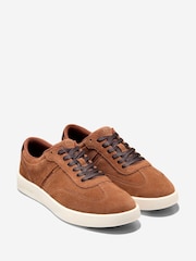 Cole Haan Brown Grand Crosscourt Tennis Trainers - Image 5 of 6
