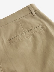 Stone Natural Straight Fit 100% Cotton Chino Trousers - Image 8 of 9