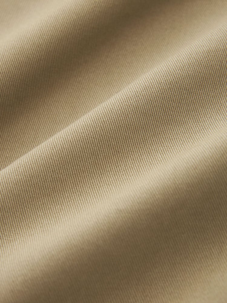 Stone Natural Straight Fit 100% Cotton Chino Trousers - Image 9 of 9