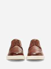 Cole Haan Brown Grand Plus Wingtip Oxfords Trainers - Image 2 of 6