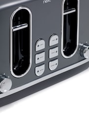Dark Grey Electric 4 Slice Toaster - Image 5 of 6