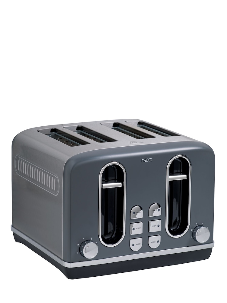 Dark Grey Electric 4 Slice Toaster - Image 6 of 6