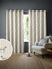 Emily Bond Natural Fred Made to Measure Curtains - Image 1 of 9