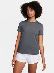 Nike Grey One Classic Dri-FIT Short Sleeve Top - Image 1 of 8
