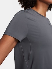 Nike Grey One Classic Dri-FIT Short Sleeve Top - Image 4 of 8
