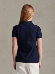 U.S. Polo Assn. Blue Regular Polo Top - Image 4 of 7
