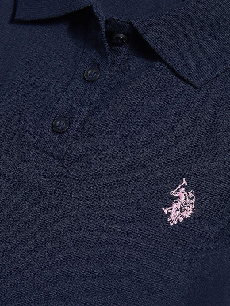 U.S. Polo Assn. Blue Regular Polo Top - Image 7 of 7 U.S. Polo Assn. Blue Regular Polo Top - Image 7 of 7