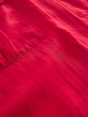 Red Utility Sheer Sleeveless Top - Image 6 of 6