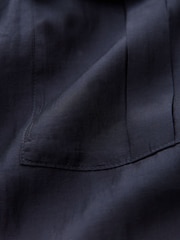 Navy Utility Sheer Sleeveless Top - Image 5 of 5