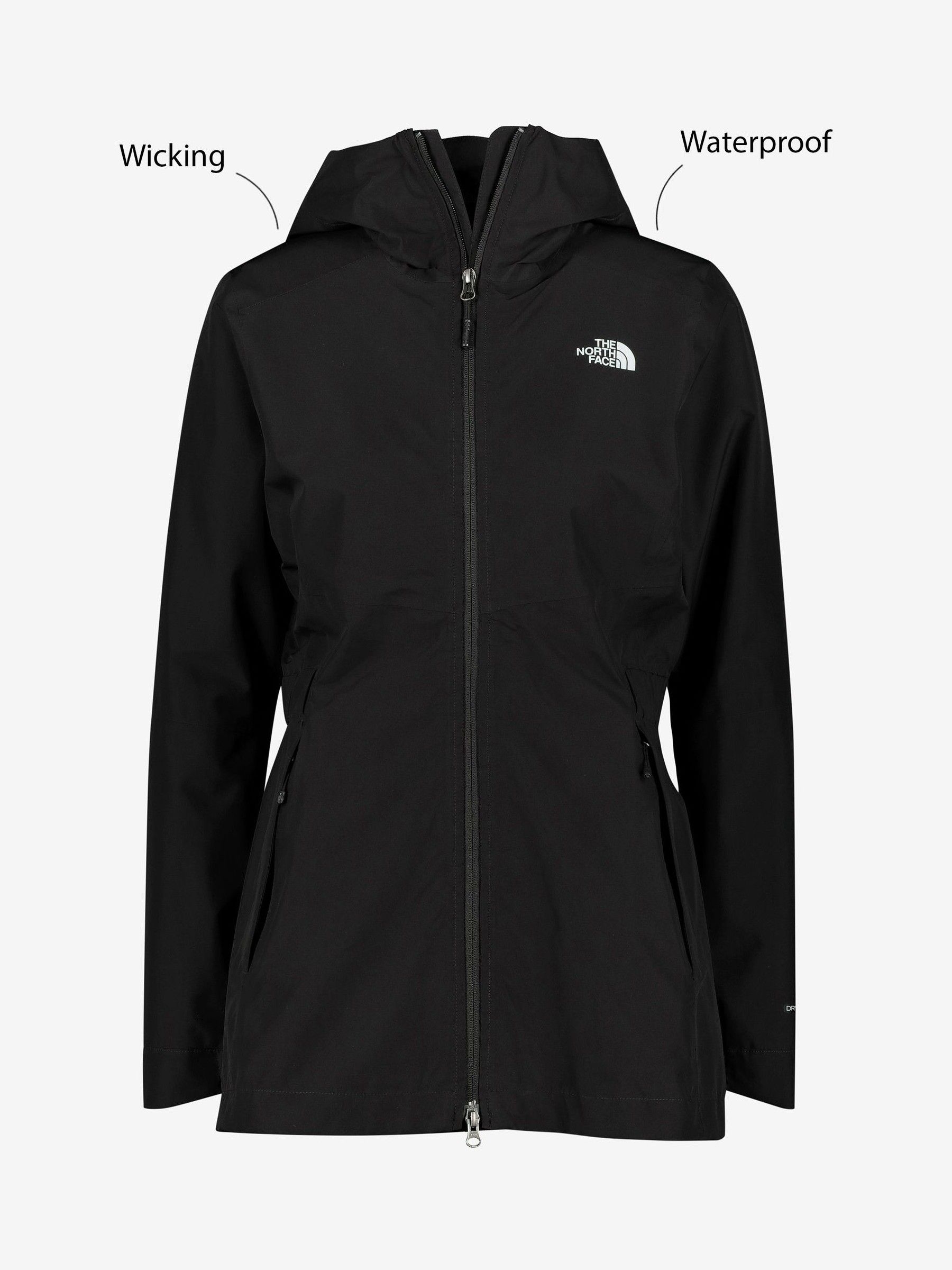 The north face hikesteller parka shell jacket top