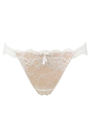 Pour Moi Ivory/Champagne Brazilian Amour Briefs - Image 2 of 3