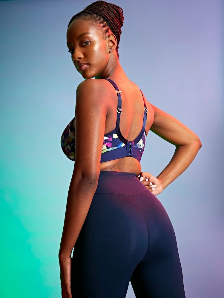 Panache Boundless Non Wired Padded Sports Plain Bra - Image 2 of 5
