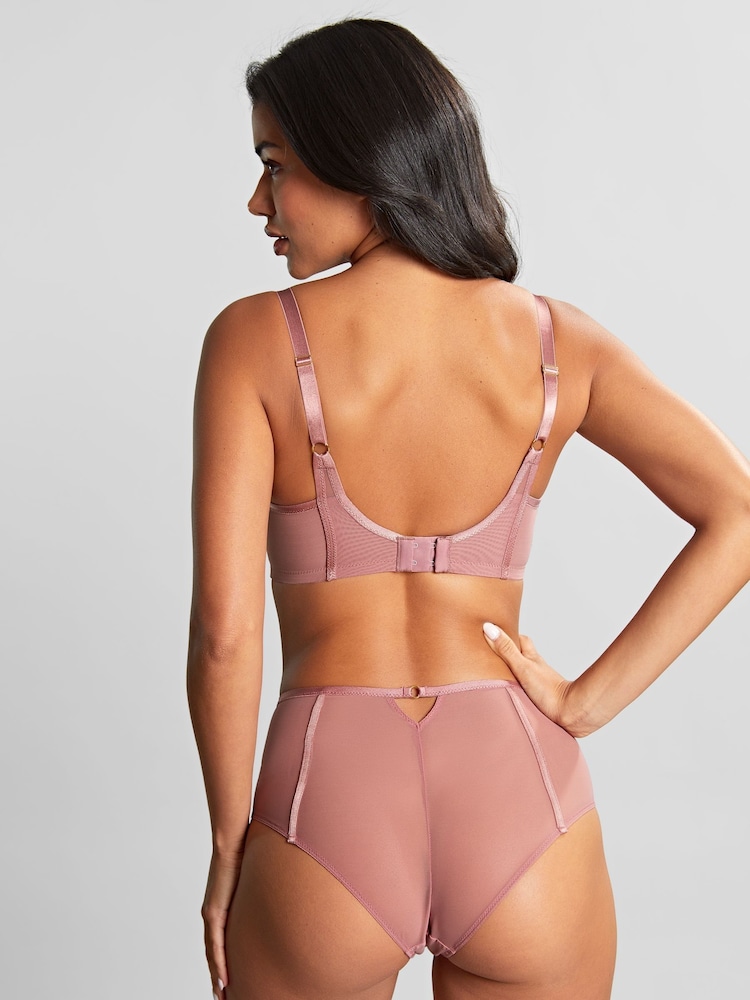 Panache Pink Rose Gold Rosa Balcony Bra - Image 2 of 5