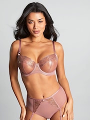 Panache Pink Rose Gold Rosa Balcony Bra - Image 4 of 5
